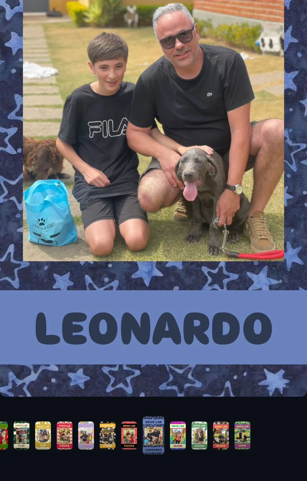 Testimonio de adopción